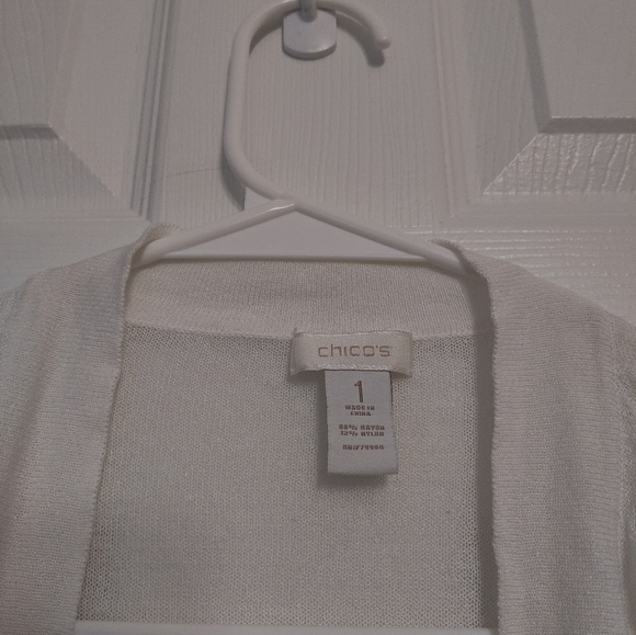 Chico's White Cardigan - Picture 3 of 3